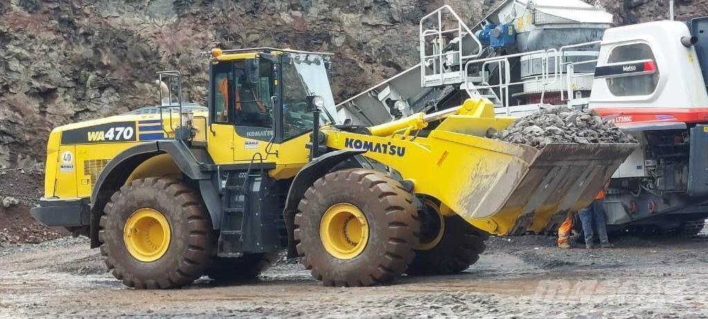 Komatsu WA470-8 لوادر بعجل