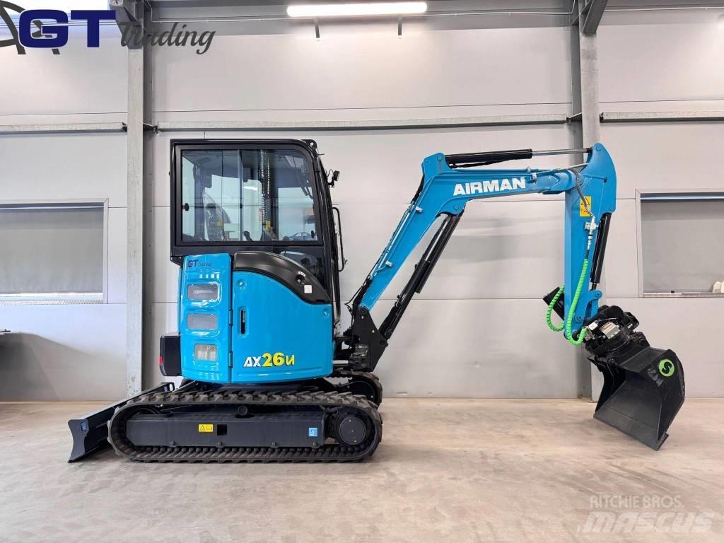 Airman AX 26 U-7 حفارات صغيرة أقل من 7 طن (حفارات صغيرة)
