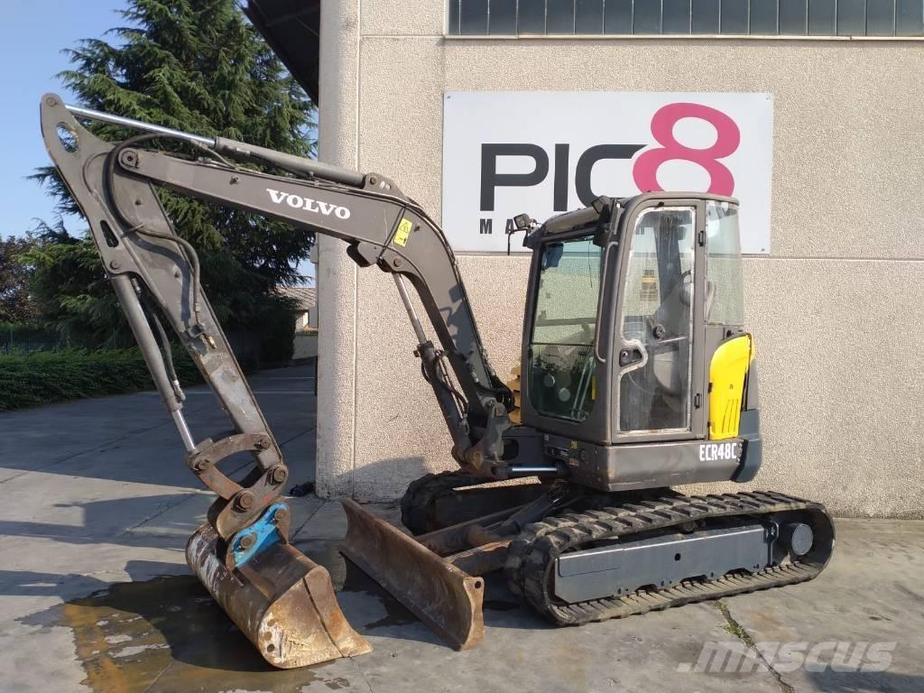 Volvo ECR 48 C حفارات صغيرة أقل من 7 طن (حفارات صغيرة)