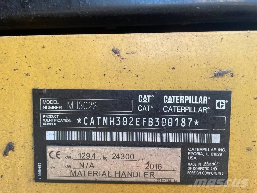 CAT MH 3022 مناولات المخلفات / مناولات صناعية