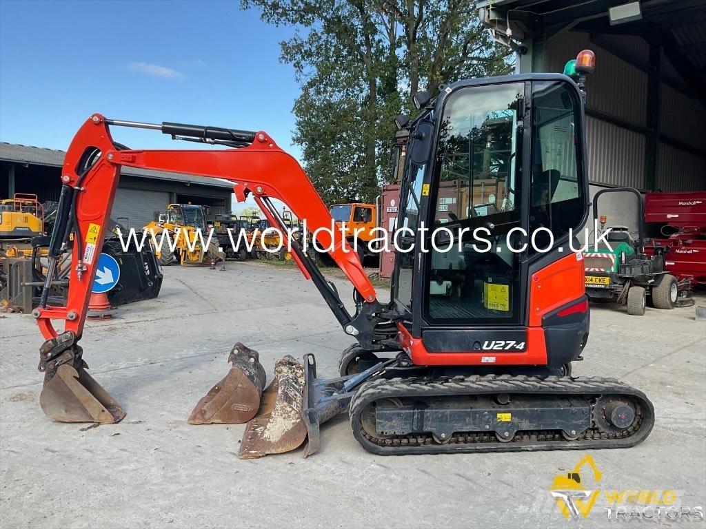 Kubota U 27 حفارات صغيرة أقل من 7 طن (حفارات صغيرة)