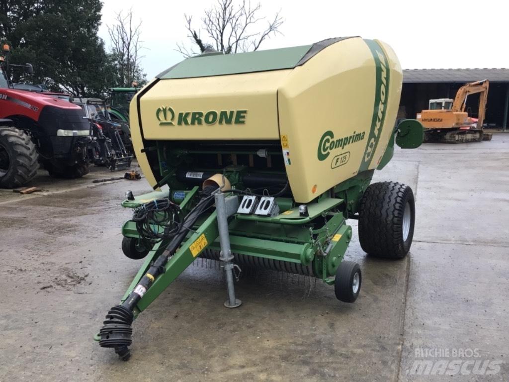 Krone Comprima f125 محزمات مستديرة