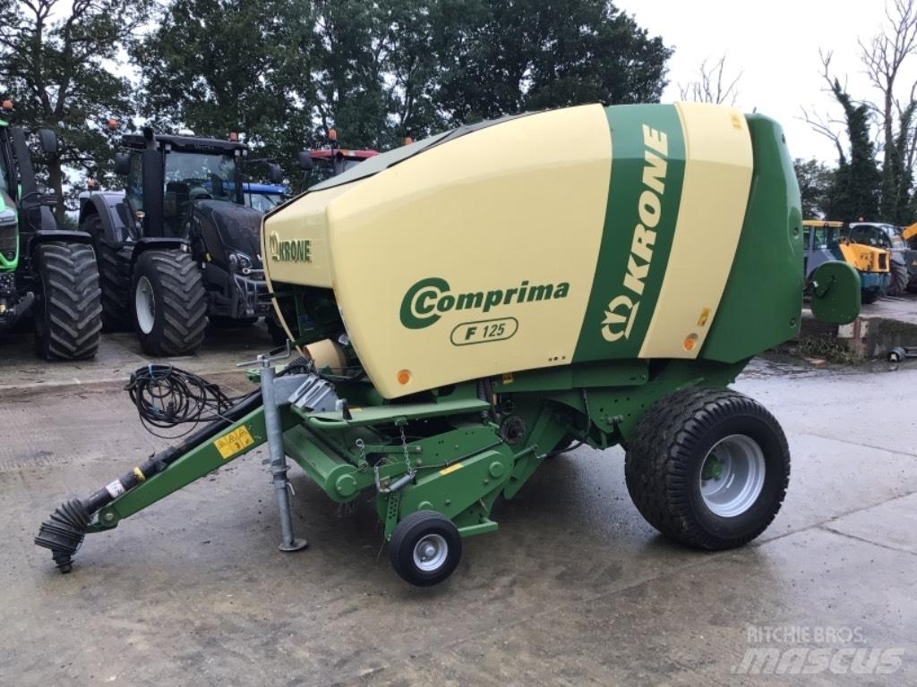 Krone Comprima f125 محزمات مستديرة