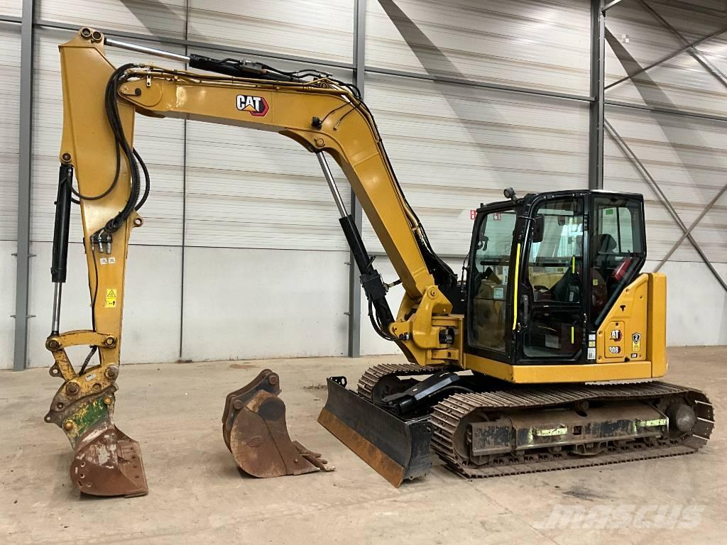 CAT 308 CR حفارات وسط 7 طن - 12 طن