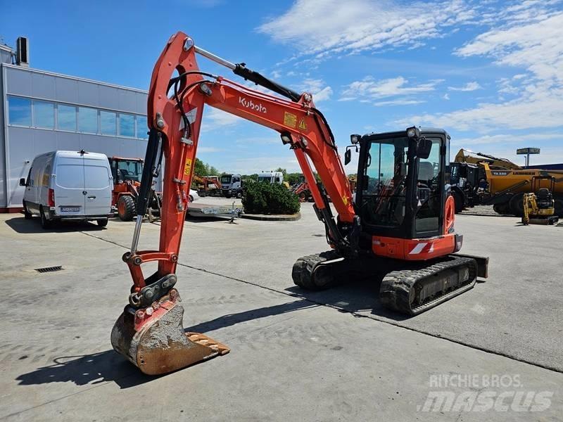 Kubota KX 057-4 حفارات صغيرة أقل من 7 طن (حفارات صغيرة)
