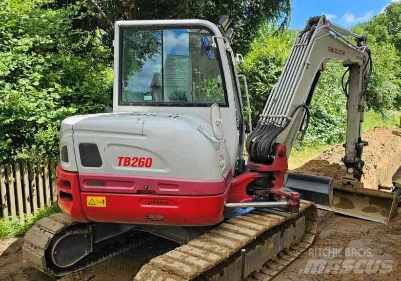 Takeuchi TB 260 حفارات صغيرة أقل من 7 طن (حفارات صغيرة)