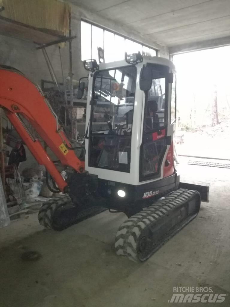 Kubota u35 U35 حفارات صغيرة أقل من 7 طن (حفارات صغيرة)