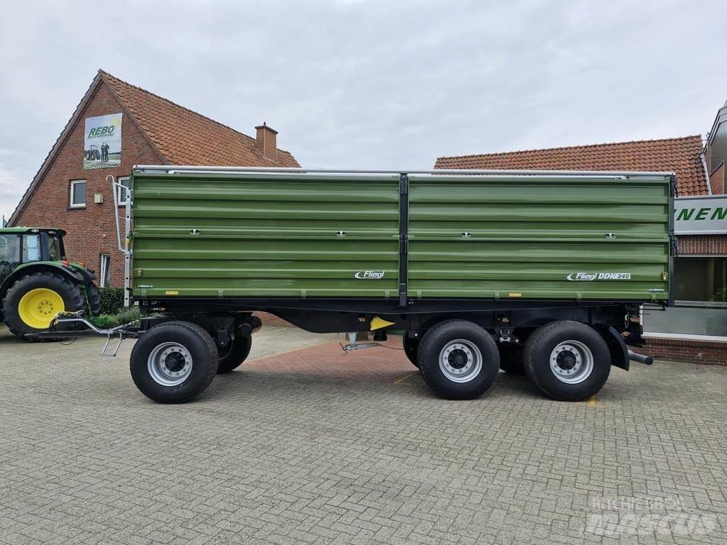 Fliegl DDK 240 FOX مقطورات الحزم