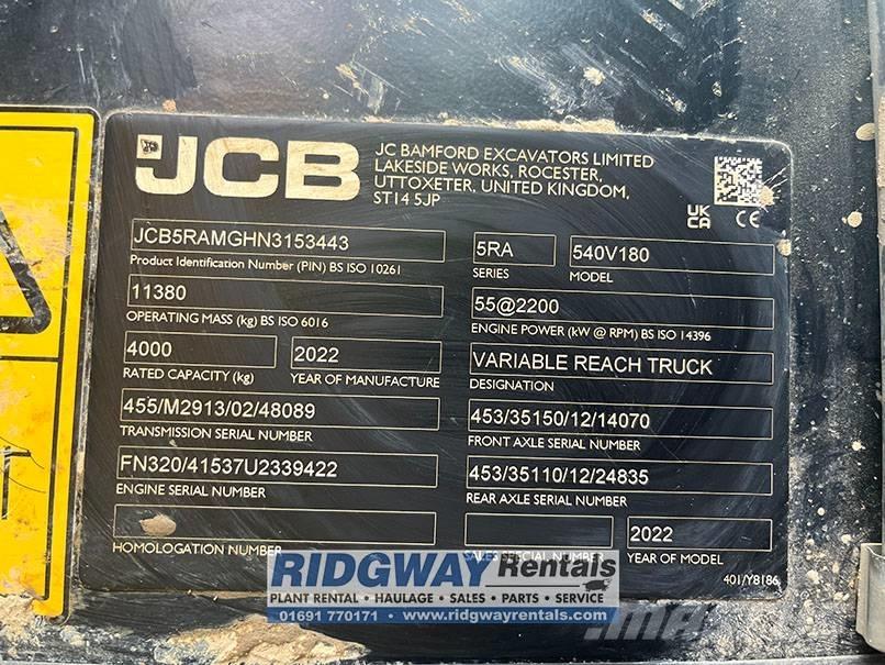 JCB 540-180 مناولات متداخلة