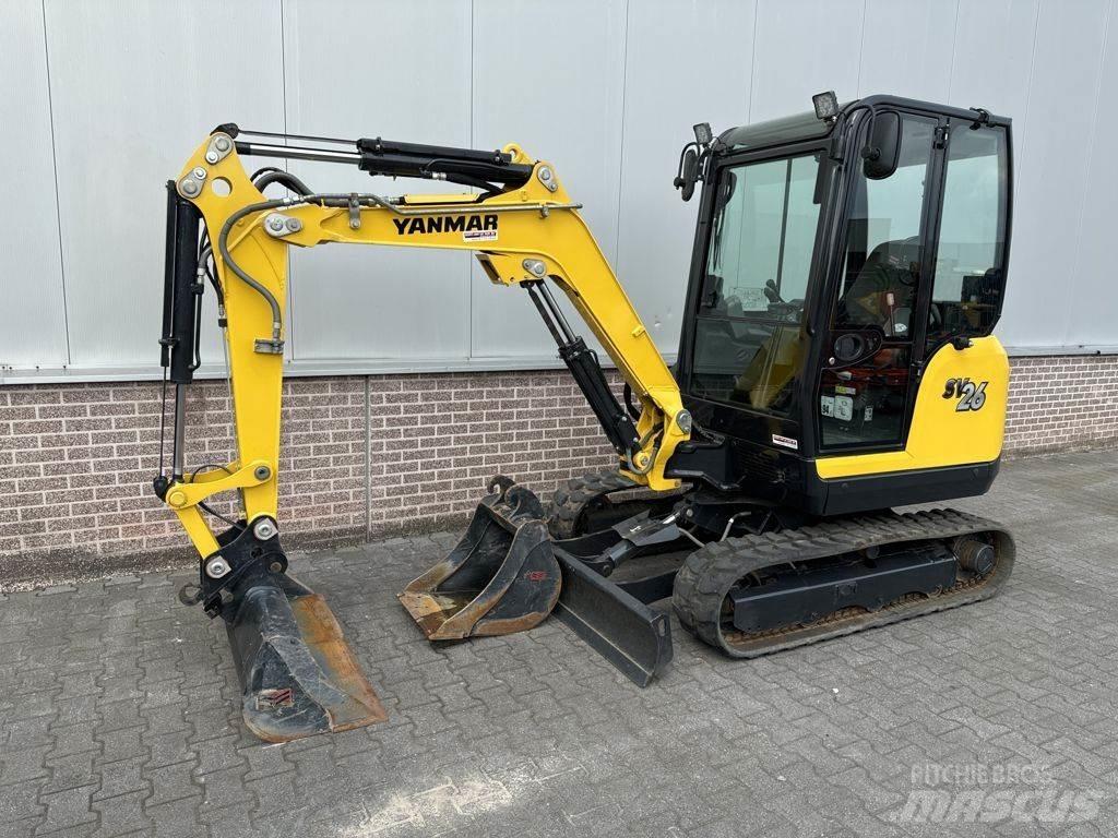 Yanmar SV26 حفارات صغيرة أقل من 7 طن (حفارات صغيرة)