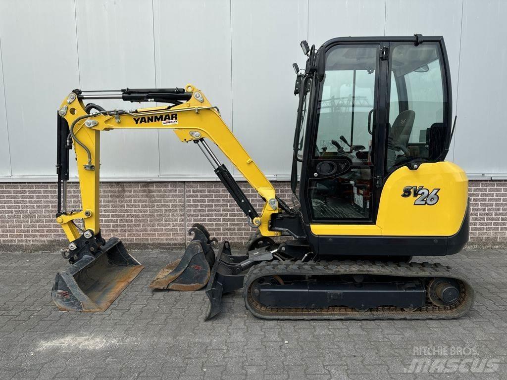 Yanmar SV26 حفارات صغيرة أقل من 7 طن (حفارات صغيرة)