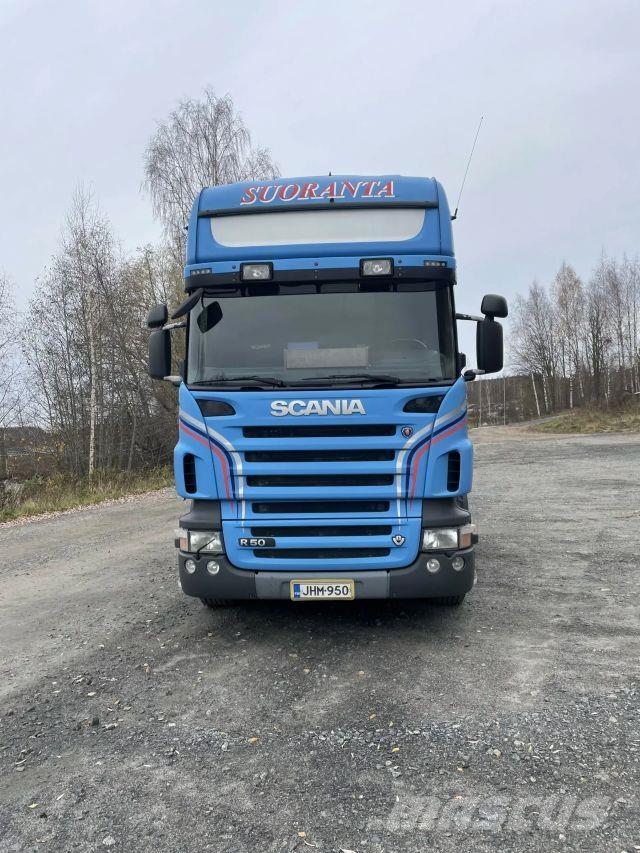 Scania R500 6x2 شاحنات الحاويات