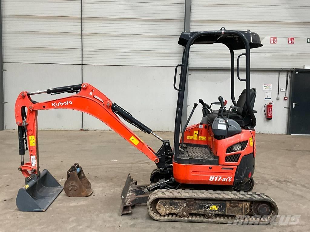 Kubota U 17-3 A حفارات صغيرة أقل من 7 طن (حفارات صغيرة)