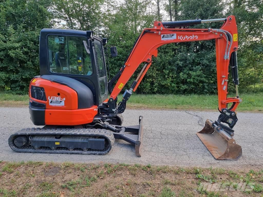 Kubota U 36-4 حفارات صغيرة أقل من 7 طن (حفارات صغيرة)