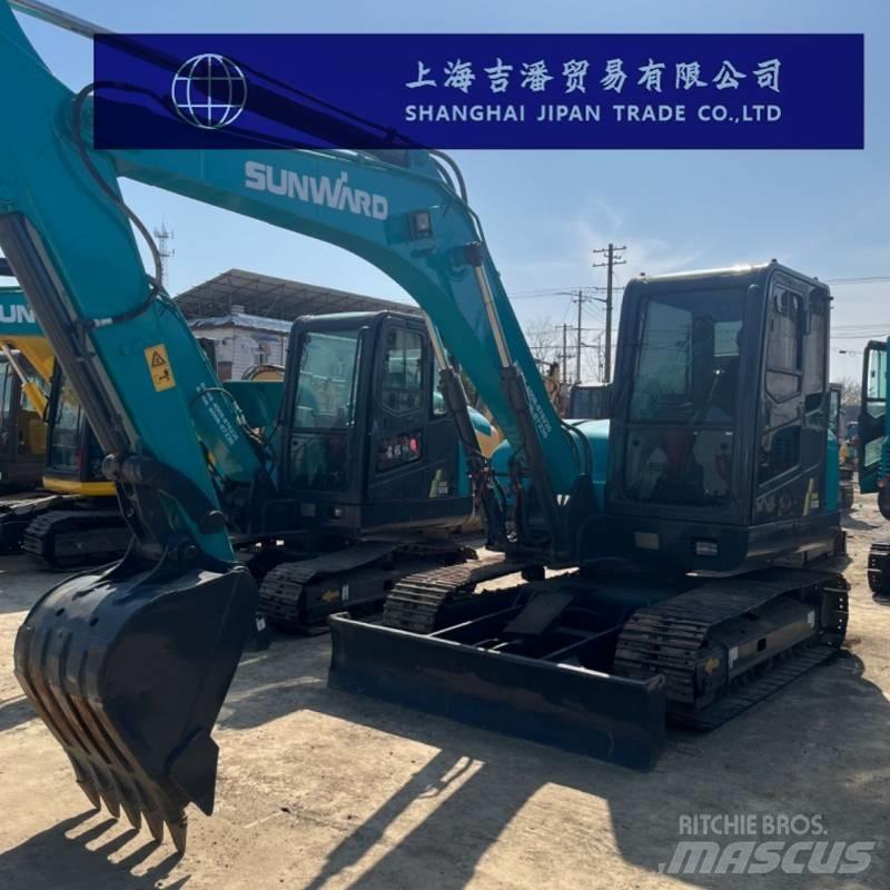 Sunward SWE 80 حفارات زحافة