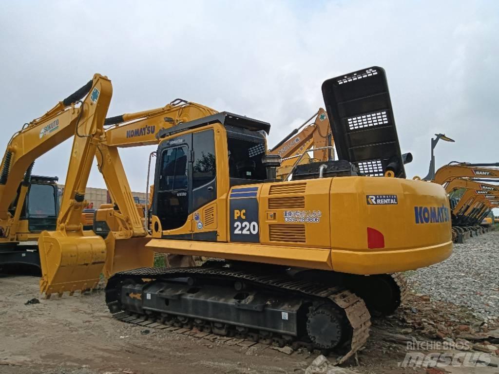 Komatsu PC 220 حفارات زحافة