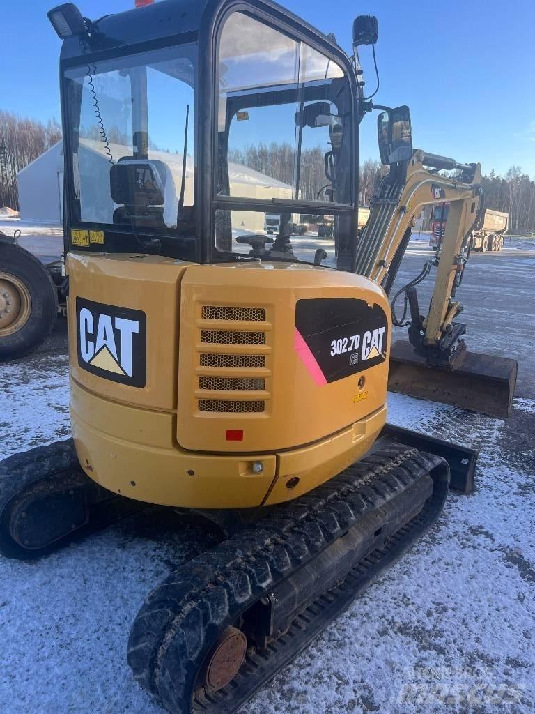 CAT 302.7D حفارات صغيرة أقل من 7 طن (حفارات صغيرة)