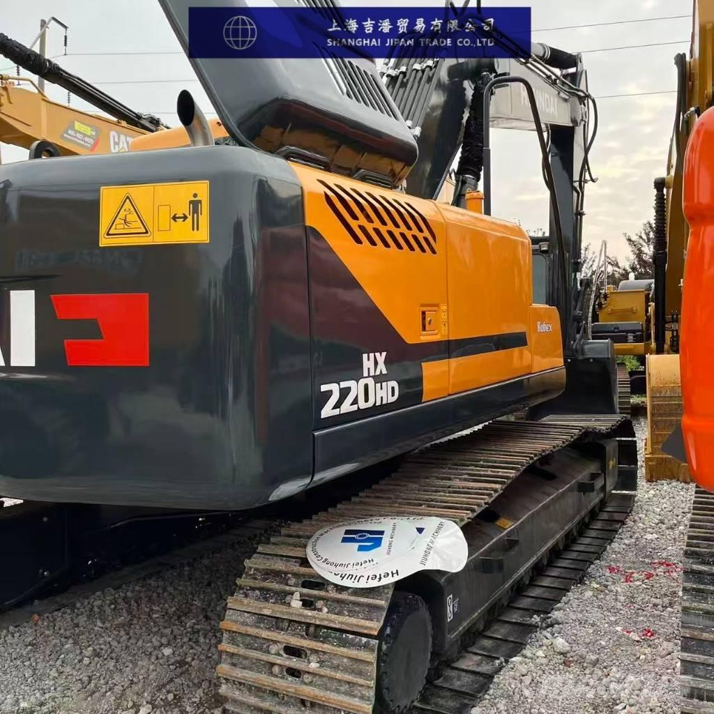 Hyundi HX220 حفارات زحافة