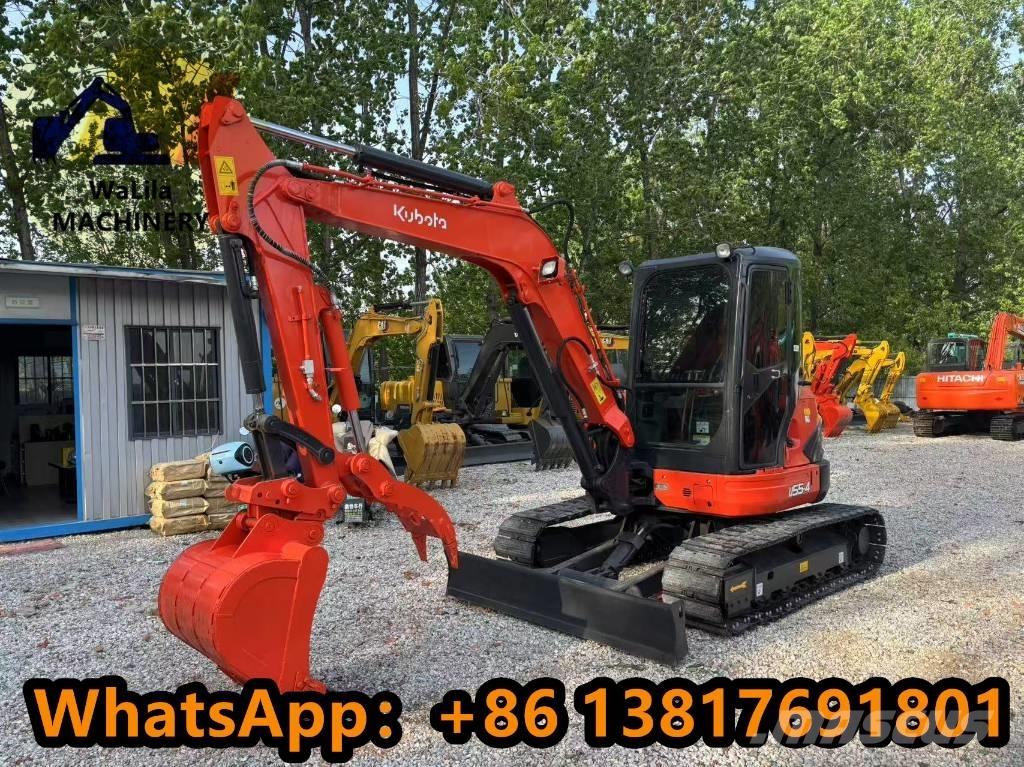 Kubota U 55-4 حفارات صغيرة أقل من 7 طن (حفارات صغيرة)