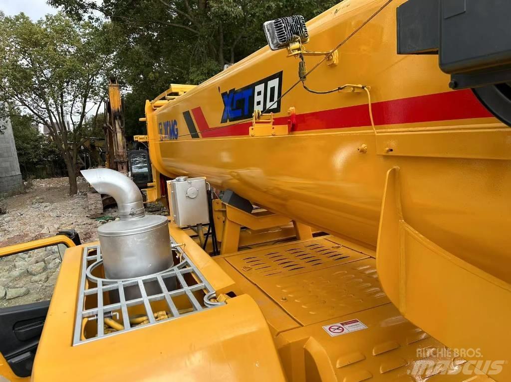 XCMG XCT 80 رافعات صالحة لكل أنواع الطرق