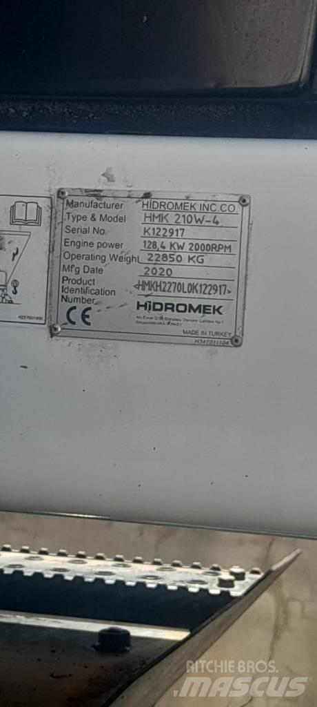 Hidromek HMK 210 W حفارات بعجل