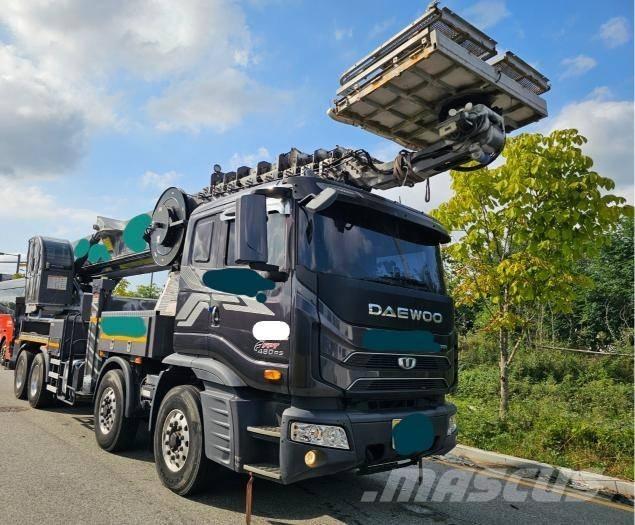 Horyong SKY750 المنصات الهوائية المثبتة على شاحنة