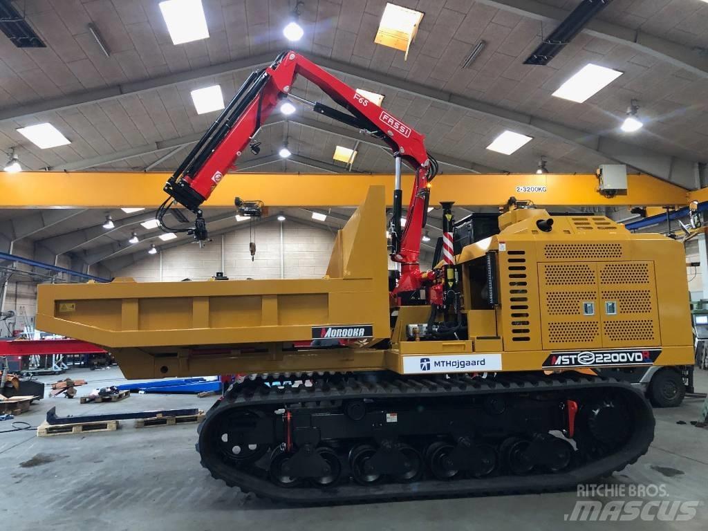 Morooka MST 2200 VDR عربات نقل قلابة مجنزرة