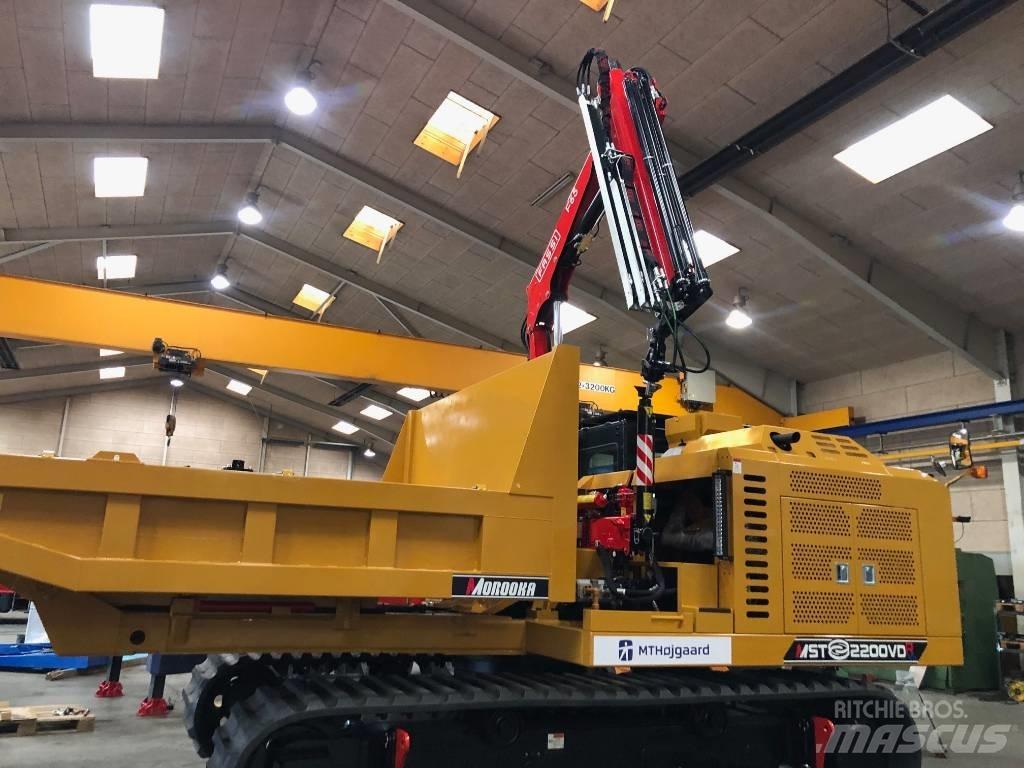 Morooka MST 2200 VDR عربات نقل قلابة مجنزرة