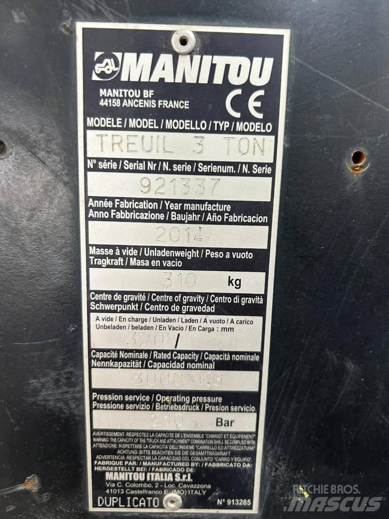 Manitou WINCH 3T مكونات أخرى