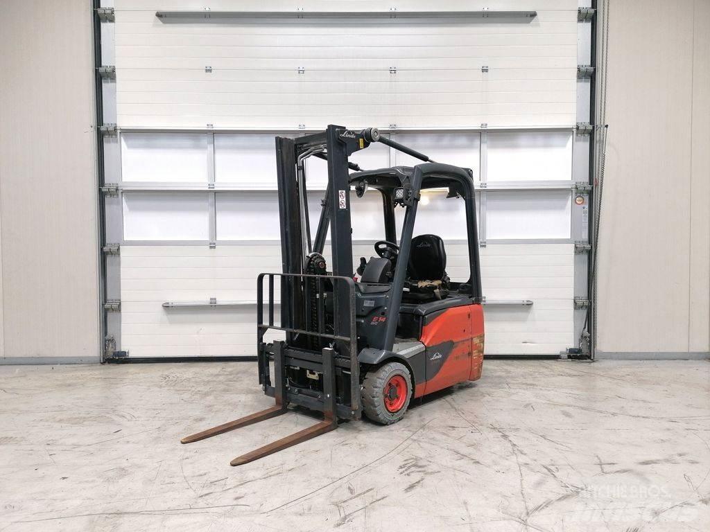 Linde E14-02 شاحنات ذات رافعات شوكية تعمل بالكهرباء