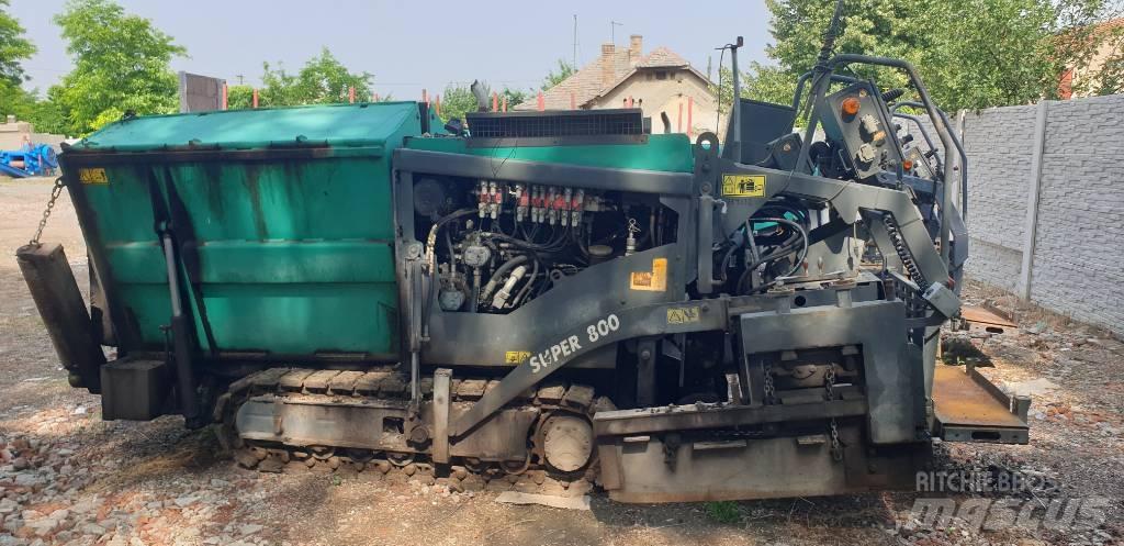 Vögele Super 800 معدات السفلتة