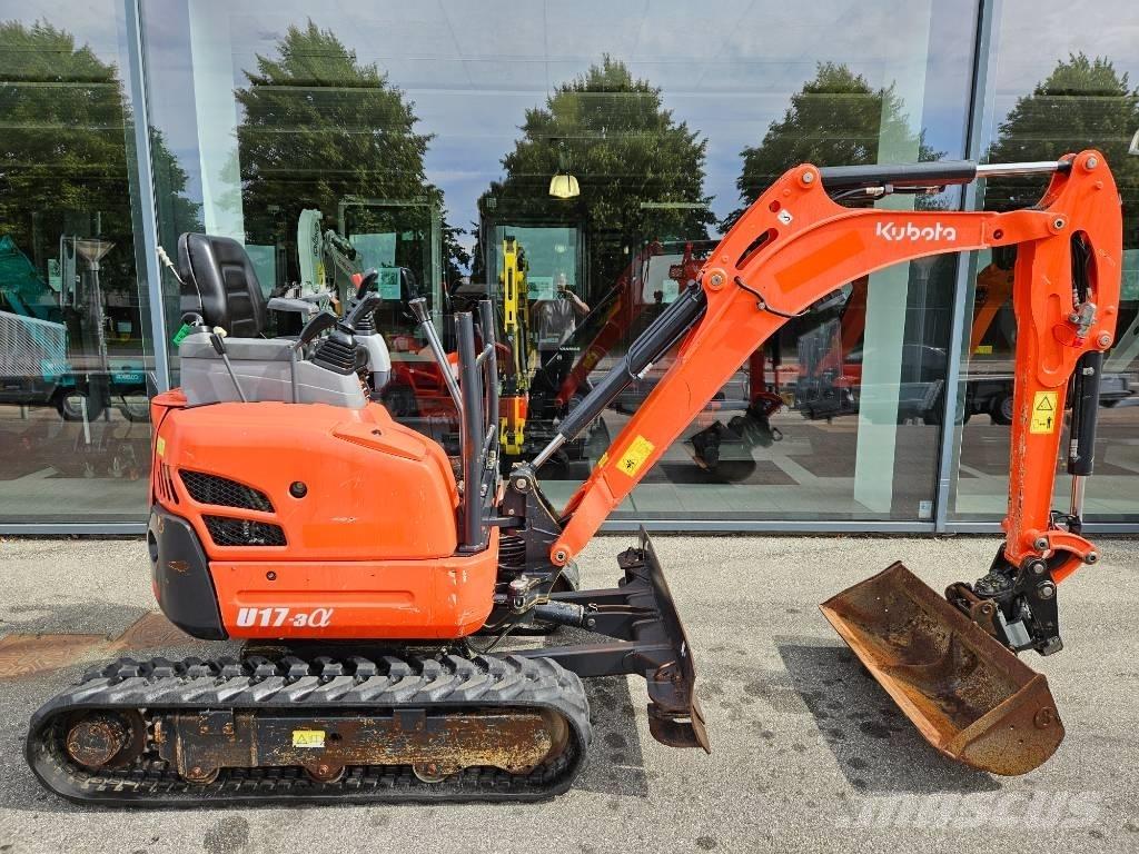 Kubota u17-3a حفارات صغيرة أقل من 7 طن (حفارات صغيرة)