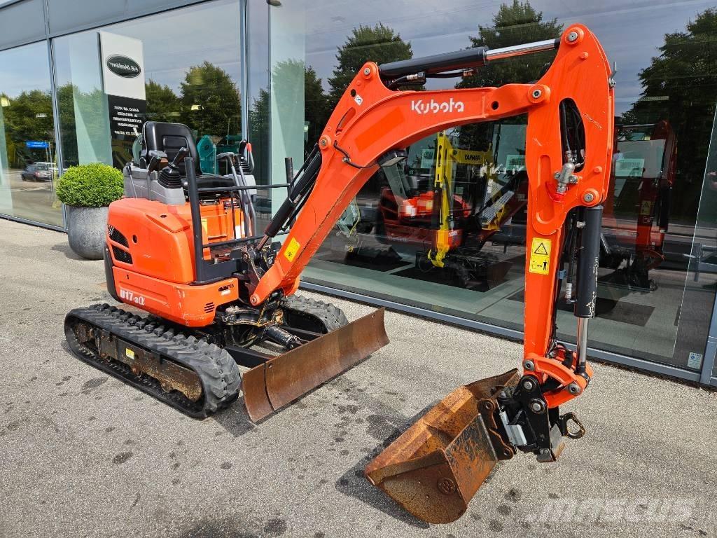 Kubota u17-3a حفارات صغيرة أقل من 7 طن (حفارات صغيرة)