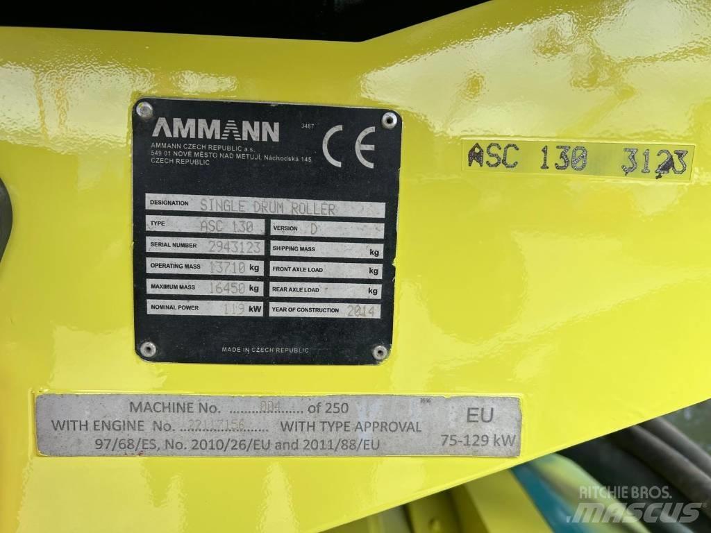 Ammann ASC 130 D مداحل أحادية الأسطوانة