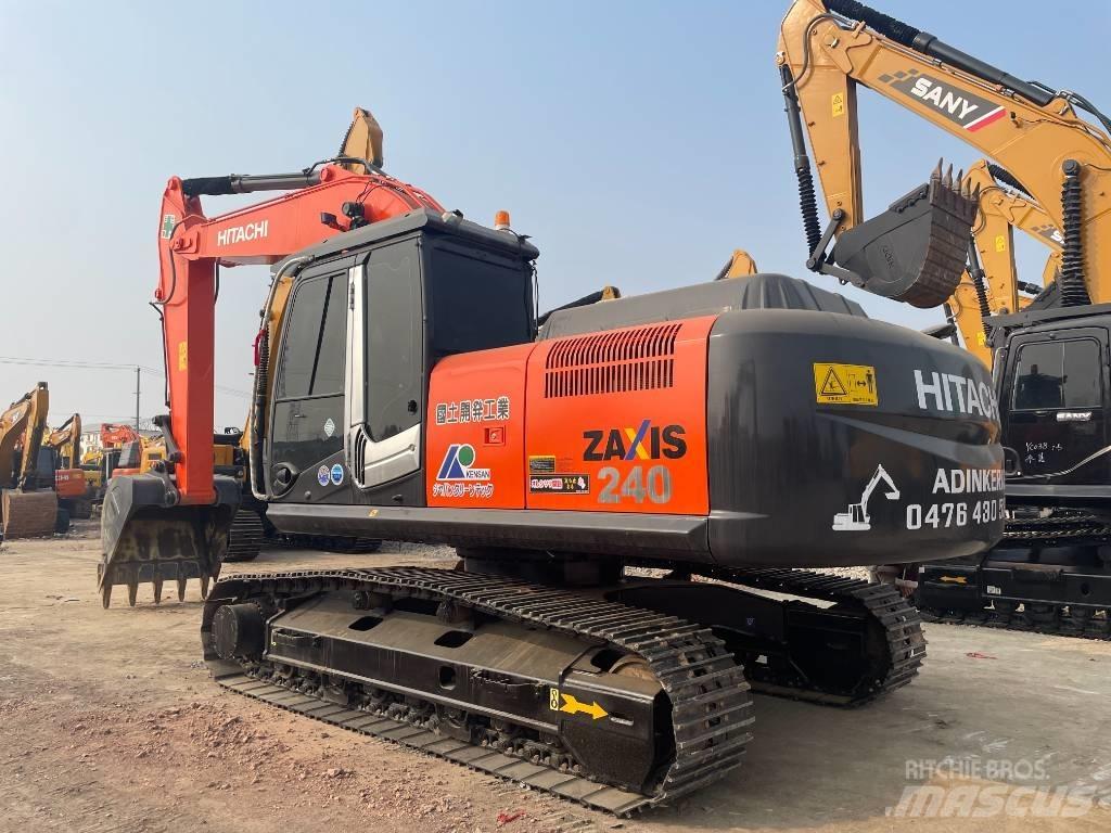 Hitachi 240 حفارات زحافة