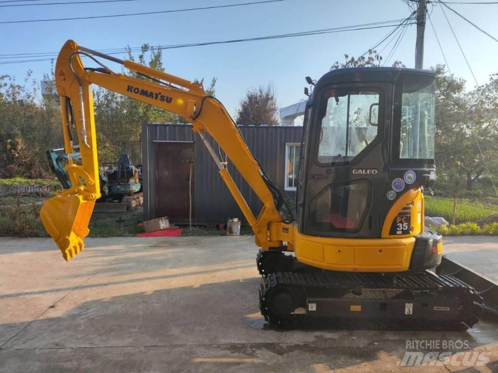 Komatsu PC 35 MR حفارات صغيرة أقل من 7 طن (حفارات صغيرة)