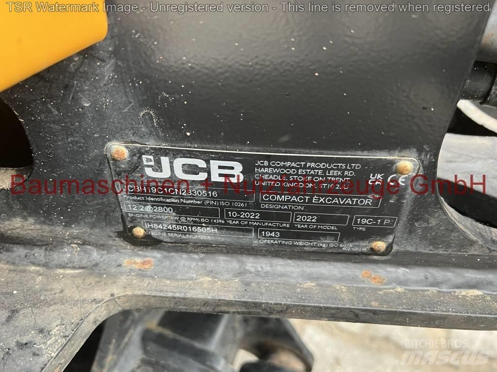 JCB 19C -gebraucht- حفارات صغيرة أقل من 7 طن (حفارات صغيرة)