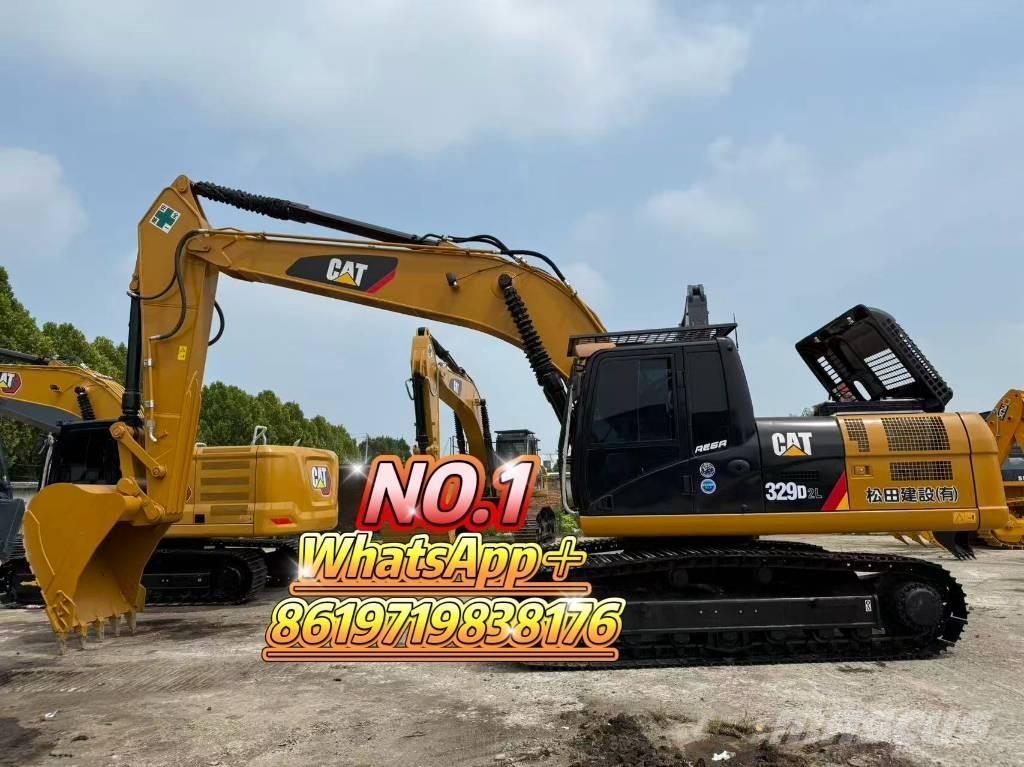 CAT 329 D2L حفارات زحافة