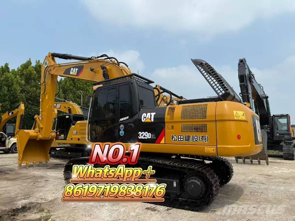 CAT 329 D2L حفارات زحافة
