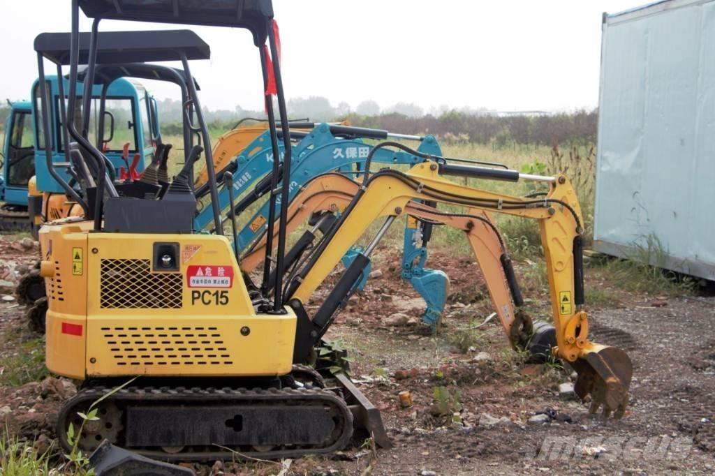 Komatsu pc 15 حفارات صغيرة أقل من 7 طن (حفارات صغيرة)