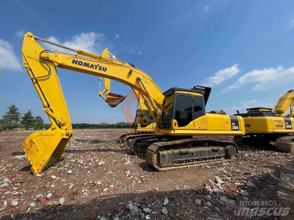 Komatsu PC 360 حفارات زحافة