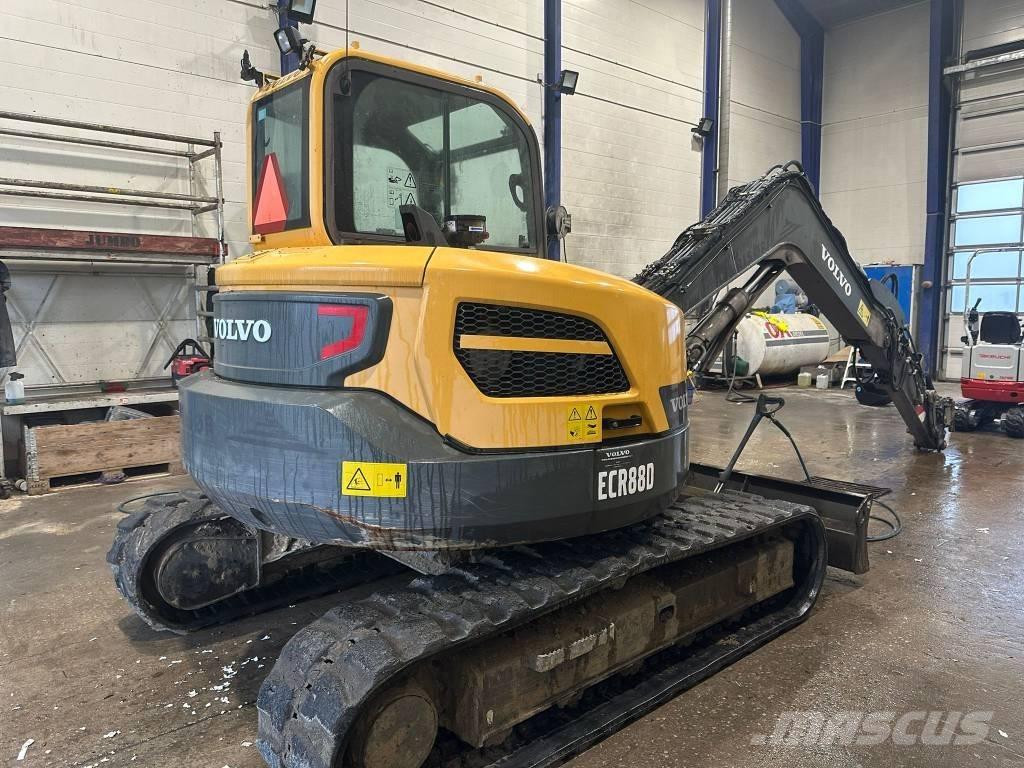Volvo ECR 88 D حفارات صغيرة أقل من 7 طن (حفارات صغيرة)