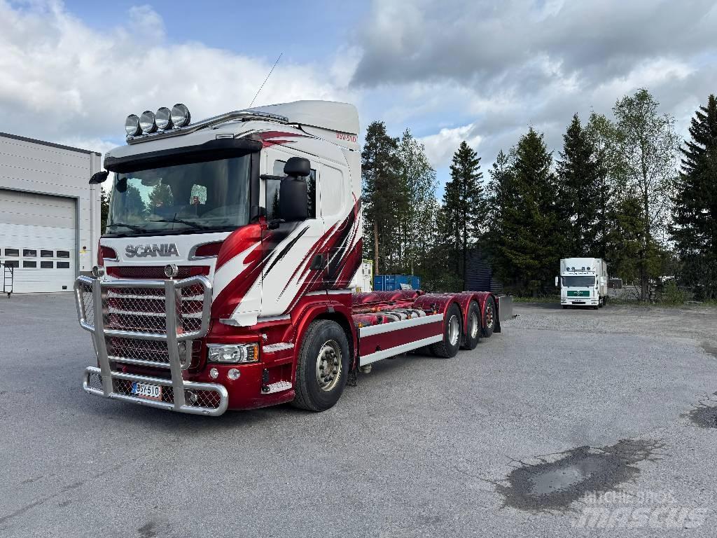 Scania R 520 شاحنات بمقصورة وهيكل