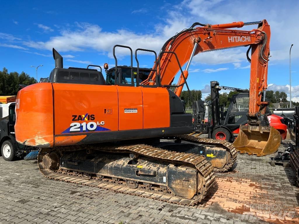 Hitachi ZX 210 LC-6 حفارات زحافة