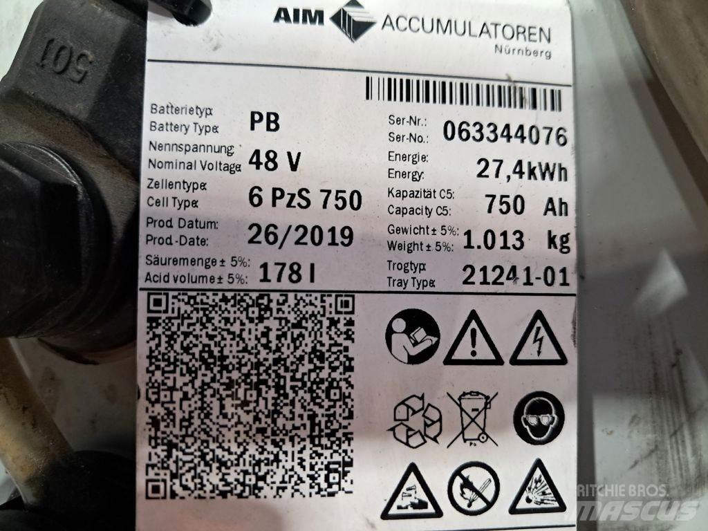 AIM 48V 750Ah بطاريات