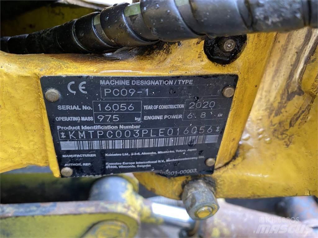 Komatsu PC09-1 حفارات بعجل
