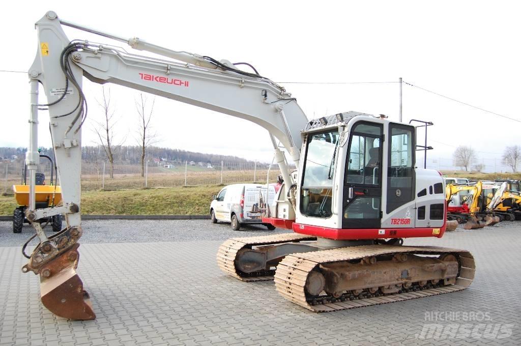 Takeuchi TB2150R حفارات زحافة