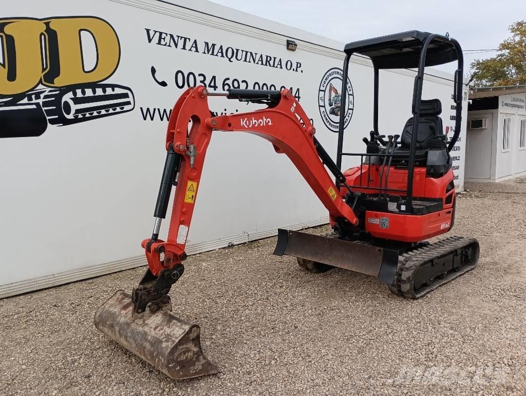 Kubota U 17-3 حفارات صغيرة أقل من 7 طن (حفارات صغيرة)