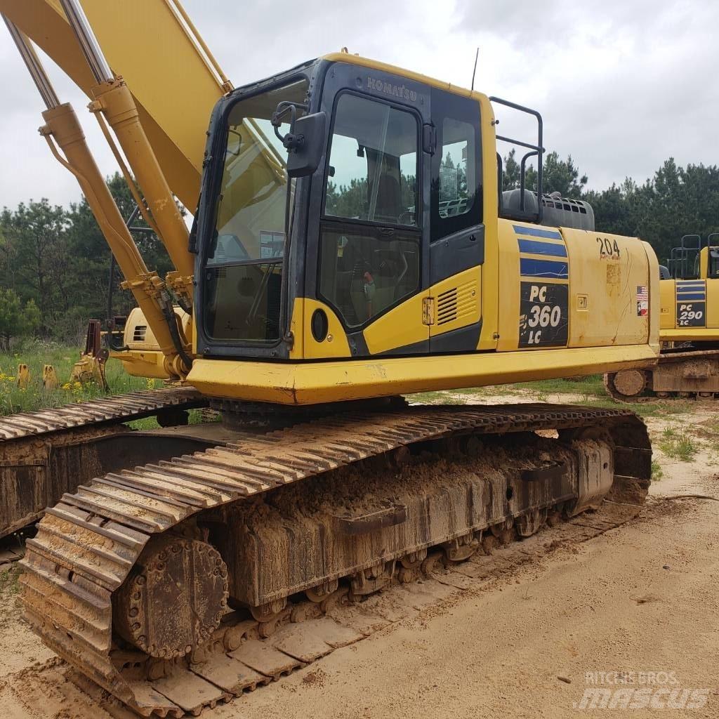 Komatsu PC 360 LC-10 حفارات زحافة