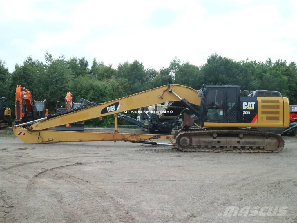CAT 329 EL SLR حفارات طويلة الذراع